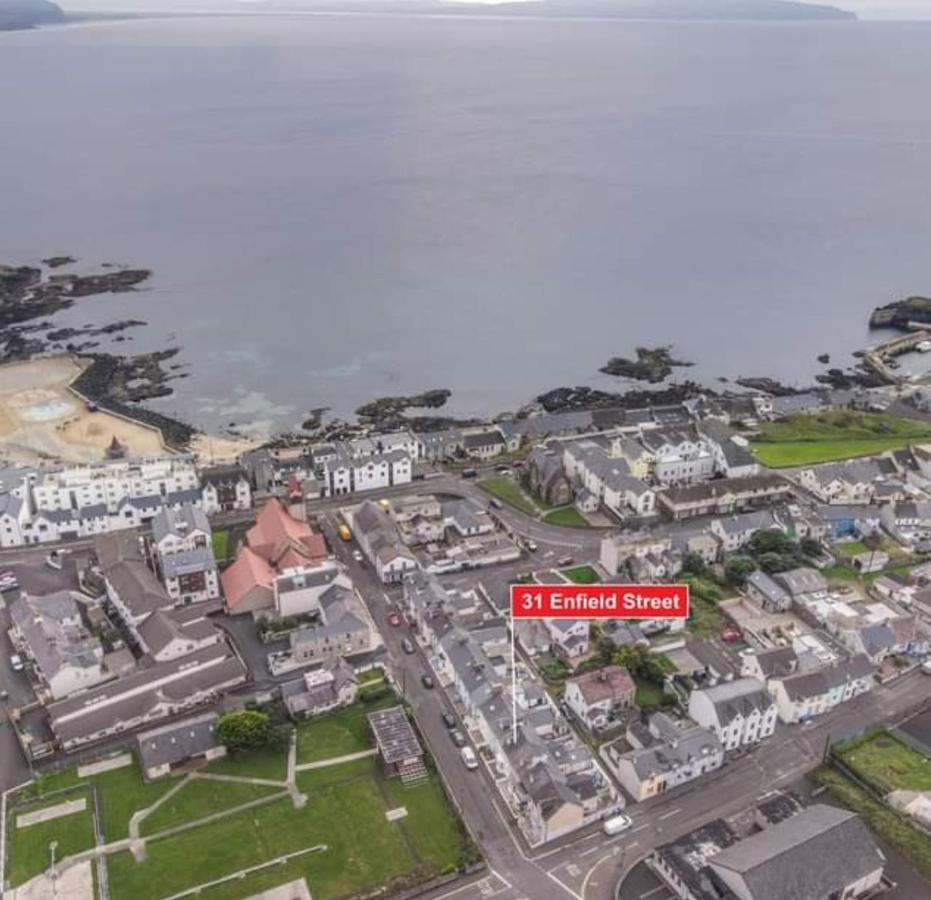 Enfield Street House Behind Portstewart Promenade With Partial Sea View From Front 3 Bed Sleeps 7 Villa Eksteriør billede