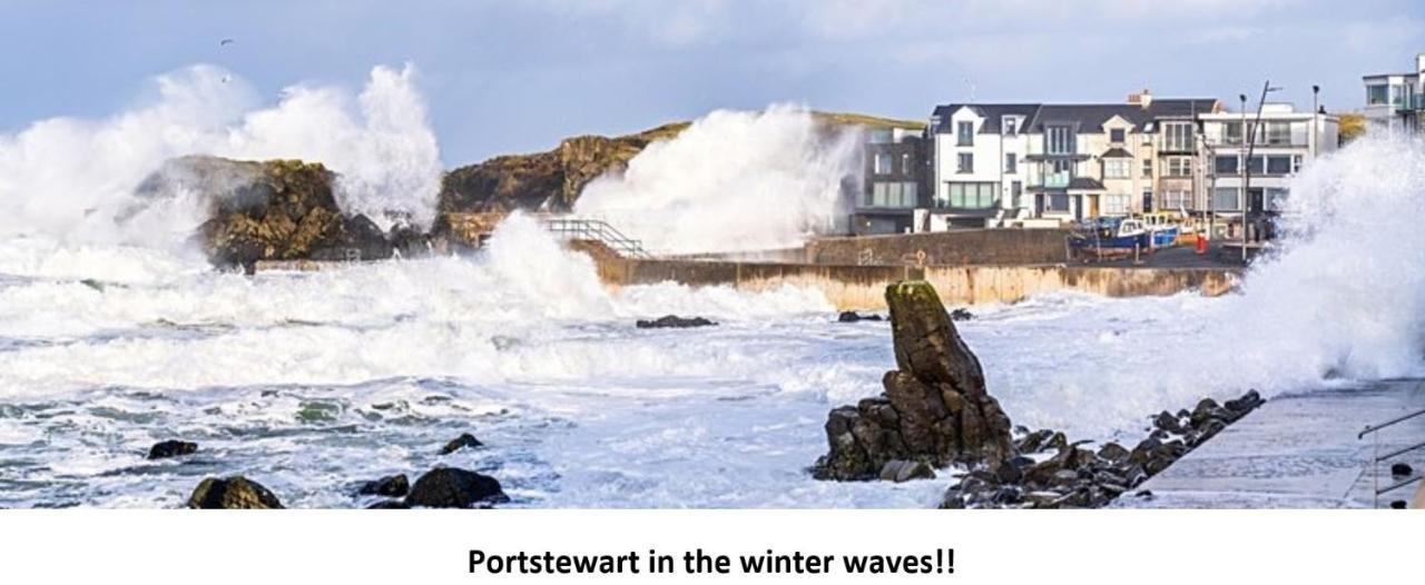 Enfield Street House Behind Portstewart Promenade With Partial Sea View From Front 3 Bed Sleeps 7 Villa Eksteriør billede